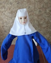 Rare Tanya Williams Our Mutual Friends Nun Doll Episcopalian 23&quot; tall Kneeling - £158.23 GBP