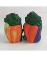 Vintage Bunch Of Vegetables 3.25&quot; Salt &amp; Pepper Shakers - $13.64 CAD