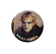 Rocky Horror Picture Show Official Licensed Button Badge Pin 1983 Hallow... - $9.28