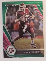 Ryan Tannehill #18  Panini Prizm Draft Picks Green Wave Refractor Collegiate - £13.41 GBP