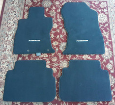 21EE73 Set Of Carpet Mats For 2019 Subaru Forester, Black, Very Good Condition - $21.42