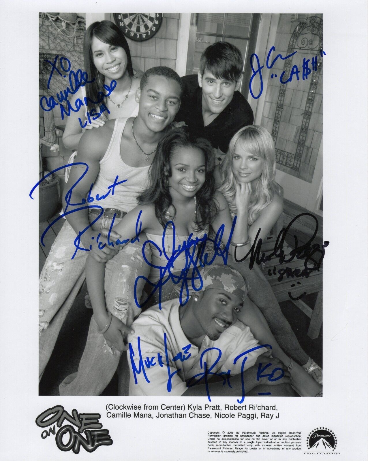 One on one cast signed 8x10 photo kyla pratt and similar items