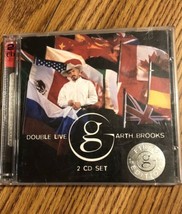 Double Live by Garth Brooks 2 CD Set-1998-Capitol Records Limited First Edition - £9.97 GBP