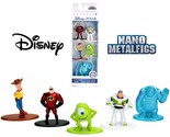 Disney Pixar Nano Metalfigs Mini Diecast Metal Figure Toy Set 5 Pack (Pa... - $17.99