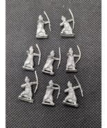 (8) Bowman Archer Infantry 15MM Metal Miniatures - $20.79 CAD