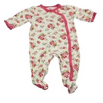 Carters Baby Girls 6 Months Floral Footed Pajamas Sleeper One Piece Pink... - $34.65