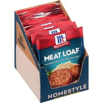 McCormick Meat Loaf Seasoning Mix, 1.5 oz (Pack of 12) BB 06-09-24 - $10.99