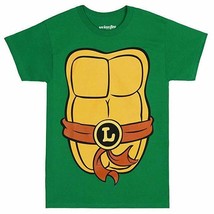 Teenage Mutant Ninja Turtles Leonardo Adult Costume T-Shirt - £12.85 GBP