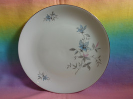 Royal Karlsbad Society China Blue Fantasy Replacement Bread Plate 6 3/4&quot; - £3.89 GBP