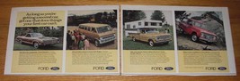 1971 Ford Ranchero, Club Wagon, Camper Special and Bronco Advertisement - £14.57 GBP