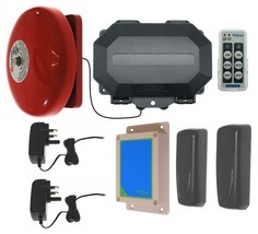 Photo Cell Protect-800 Wireless Loud Bell Entrance Alert Kit - £277.35 GBP