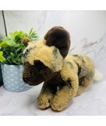 SOS Save Our Space African Wild Dog 2003 Medium Plush Stuffed Animal ZOO - $746.83 MXN