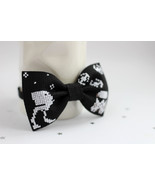 Cross Stitch Bow Tie Star Wars, Embroidery Bow Tie Stormtroopers For Boys  - $26.00