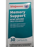 Walgreens Memory Support Dietary Supplement 30 Count 08/2026 - $300.87 MXN