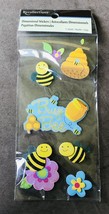 RECOLLECTIONS DIMENSIONAL STICKERS BUSY BEE 7 PIECES NEW IN PACKACE - $3.91
