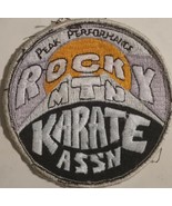 Rocky Mountain Karate Association sew on patch - £53.97 GBP