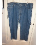 Levi&#39;s 550 Men&#39;s 48x29 Jeans Relaxed Fit straight Leg Blue Denim - $20.13 CAD