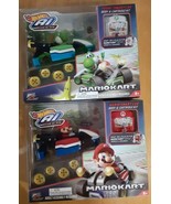 New Hot Wheels MarioKart -  Mario and Yoshi Smart Car Body &amp; Cartridge Kits - $42.68 CAD