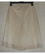 EXCELLENT WOMENS VINTAGE LORRAINE IVORY PETI LEG PANT SLIP  SIZE Medium ... - €20,26 EUR