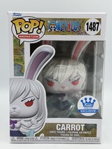 Funko Pop! Carrot One Piece #1487 Common Funko Shop Exc W/ Protector - £11.40 GBP