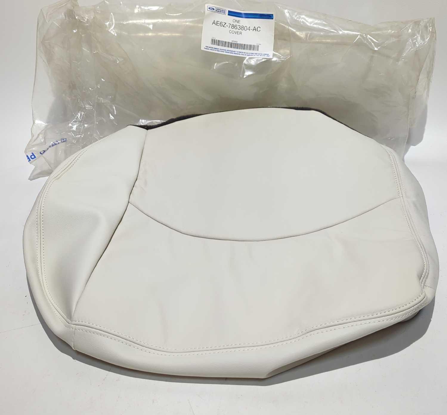 New OEM Ford RH Rear Lower Seat Leather Seat Cover 2008-2011 Mariner Whi... - £74.14 GBP
