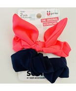 2 pc Scrunchies by Scunci, Pink and Blue - $149.20 MXN