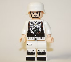 Minifigure Custom Toy Figure German WW2 Winter D - $6.50