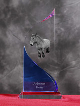 Ardennes horse- crystal statue in the likeness of the horse. - £52.13 GBP