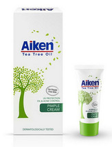 Aiken TEA TREE OIL Spot Away Pimple Cream  Acne Control 3 X 20 GM FREE S... - £56.58 GBP