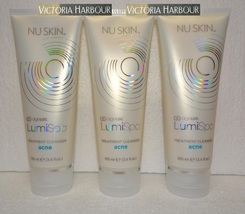 Three pack: Nu Skin Nuskin ageLOC LumiSpa Treatment Cleanser Gel Acne x3 - $111.00