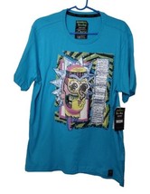 DeKryptic Rick N Morty Adult Swim Graphic T-Shirt Wubba Lubba Dub Dub Si... - $5.94