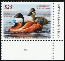 RW82, Mint NH Superb GEM $25 Federal Duck Stamp PSE Graded 100 * Stuart ... - £99.55 GBP