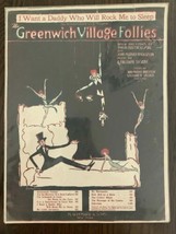 1919 Greenwich Village Follies Baldwin Sloane NYC New York City Sheet Music Orig - £29.98 GBP
