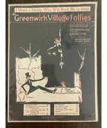 1919 Greenwich Village Follies Baldwin Sloane NYC New York City Sheet Mu... - £30.10 GBP