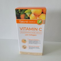 Natural Chemist Vitamin C Rejuvenating Facial Serum w/Collagen 1.69oz Se... - $13.96