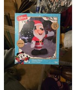 Gemmy 3.5&#39; Airblown Disney Christmas Mickey Mouse Led Inflatable Decorat... - $34.30 CAD