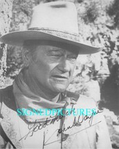 John Wayne Signed Autographed Autograph 8x10 Rp Photo Cowboy The Duke - £13.36 GBP
