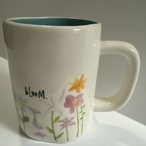 Rae Dunn Bloom Flower Mug Artisan Collection by Magenta Ivory Blue Interior New - £15.03 GBP