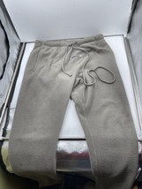 Fear Of God Essentials Fleece Sweatpants Men Grey Flannel (Medium) - £47.46 GBP