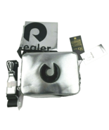 Realer Metallic Silver Womens Crossbody Bag Purse Shoulder Fashion New - $329.57 MXN