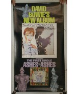 David Bowie Poster Scary Monsters Ashes To Ashes - $451.61