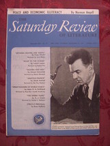 Saturday Review November 18 1944 Leonid Leonov Norman Angell - £6.78 GBP