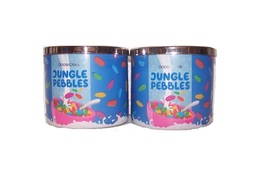 Goose Creek Cereal Jungle Pebbles Scented  3 Wick Candle 14.5 oz x2 - $43.50