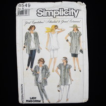 Simplicity 8549 Great Expectations Lady Madonna Maternity Pants Top Skirt 8-12 - £2.32 GBP
