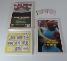 90s Major League Baseball in Postage Stamps Gift Pack Unused and Blank Book - £23.22 GBP