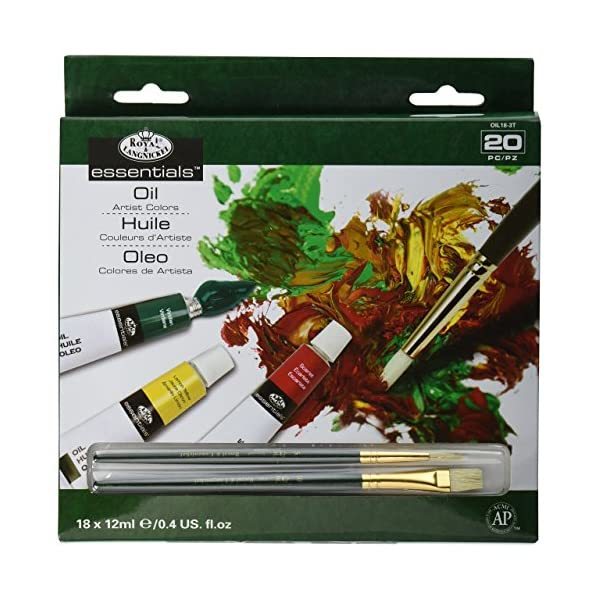 Royal and Langnickel 18 Oil colours  - $24.00