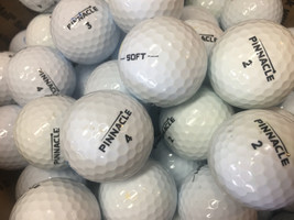 50 White Pinnacle Soft Near Mint AAAA Used Golf Balls - $32.85