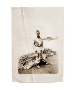 WW2 1943 Papua New Guinea Real Photo Antique Military Unknown Soldier E83H - $39.99
