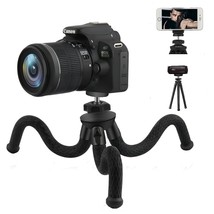 Camera/Phone Tripod, 12 Inch Flexible Camera Tripod For Canon/Nikon/Sony... - £29.70 GBP