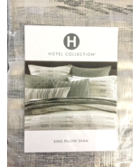 Hotel Collection Broken Stripe Sham, King - Granite RETLAIL: $135.00 - $729.00 MXN